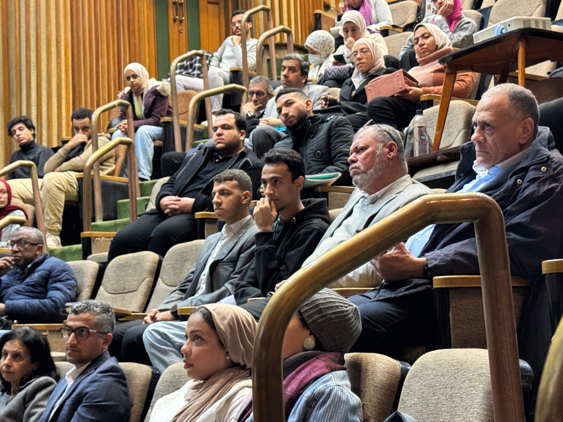 Audience attending the Research Journeys from Germany to Egypt event